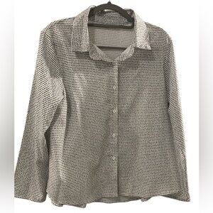 Large blouse with Bryan Adam’s “summer of 69” lyrics printed on